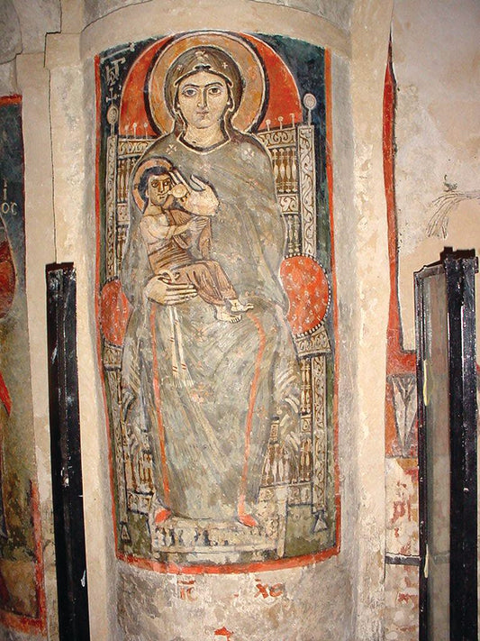 ICON OF SAINT MARY AND THE BABY JESUS