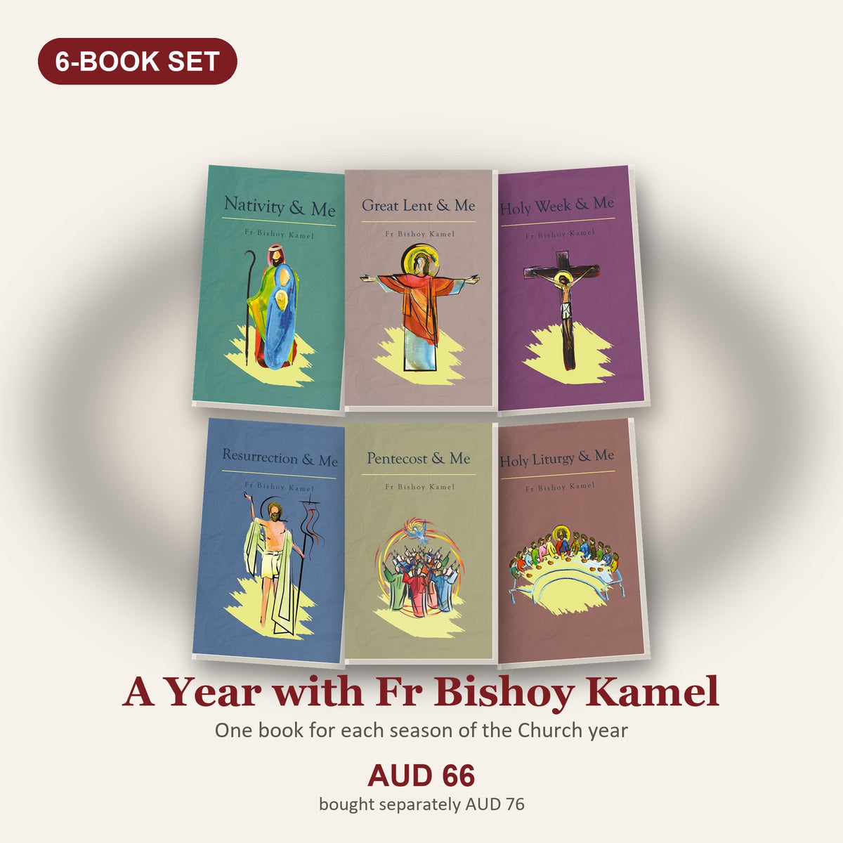A Year with Fr Bishoy Kamel: six-book set, AUD 66