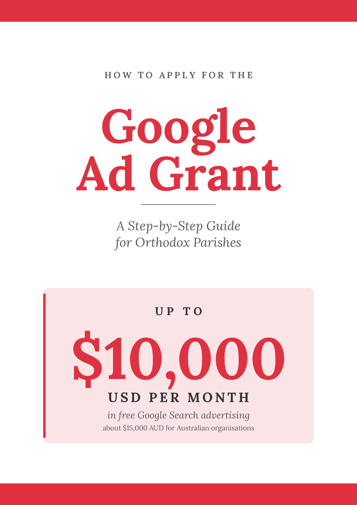 Google Ad Grant for Churches: Get Up to $10,000 USD a Month in Free Advertising