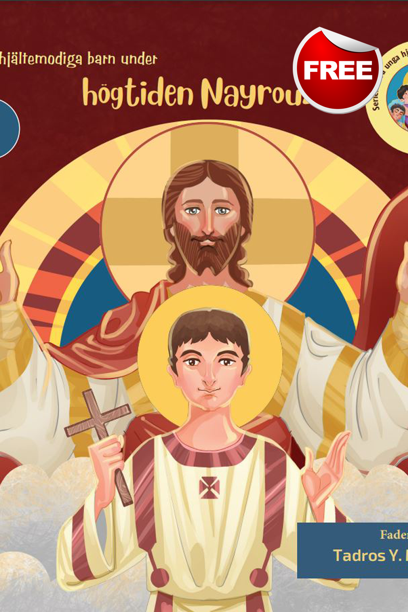 Unga hjältemodiga barn under högtiden Nayrouz - Swedish