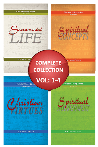 Christian Living Series, four volumes by Bishop Youanis