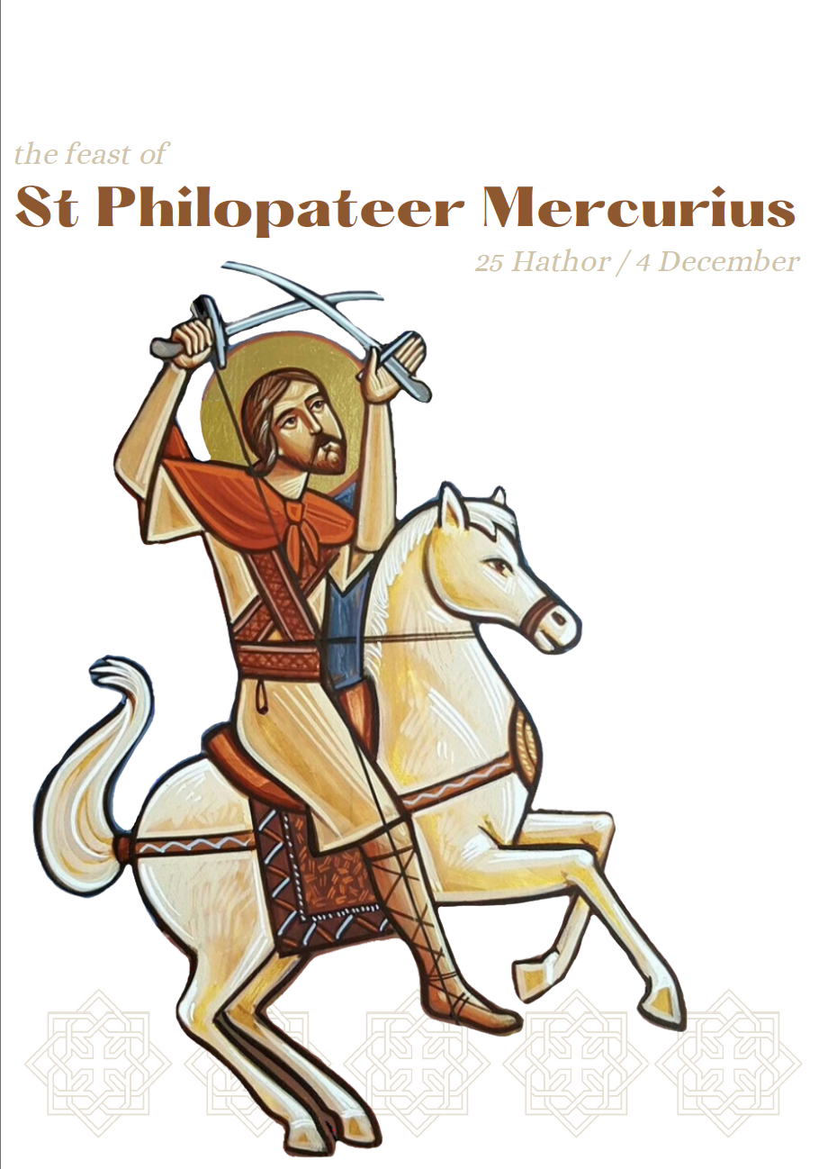 Saint Philopateer Mercurius| St Shenouda Press - Orthodox Store 