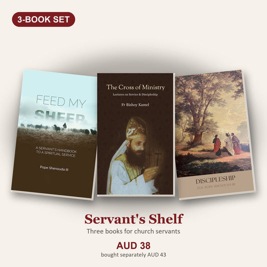 Servant's Shelf: three books for church servants, AUD 38